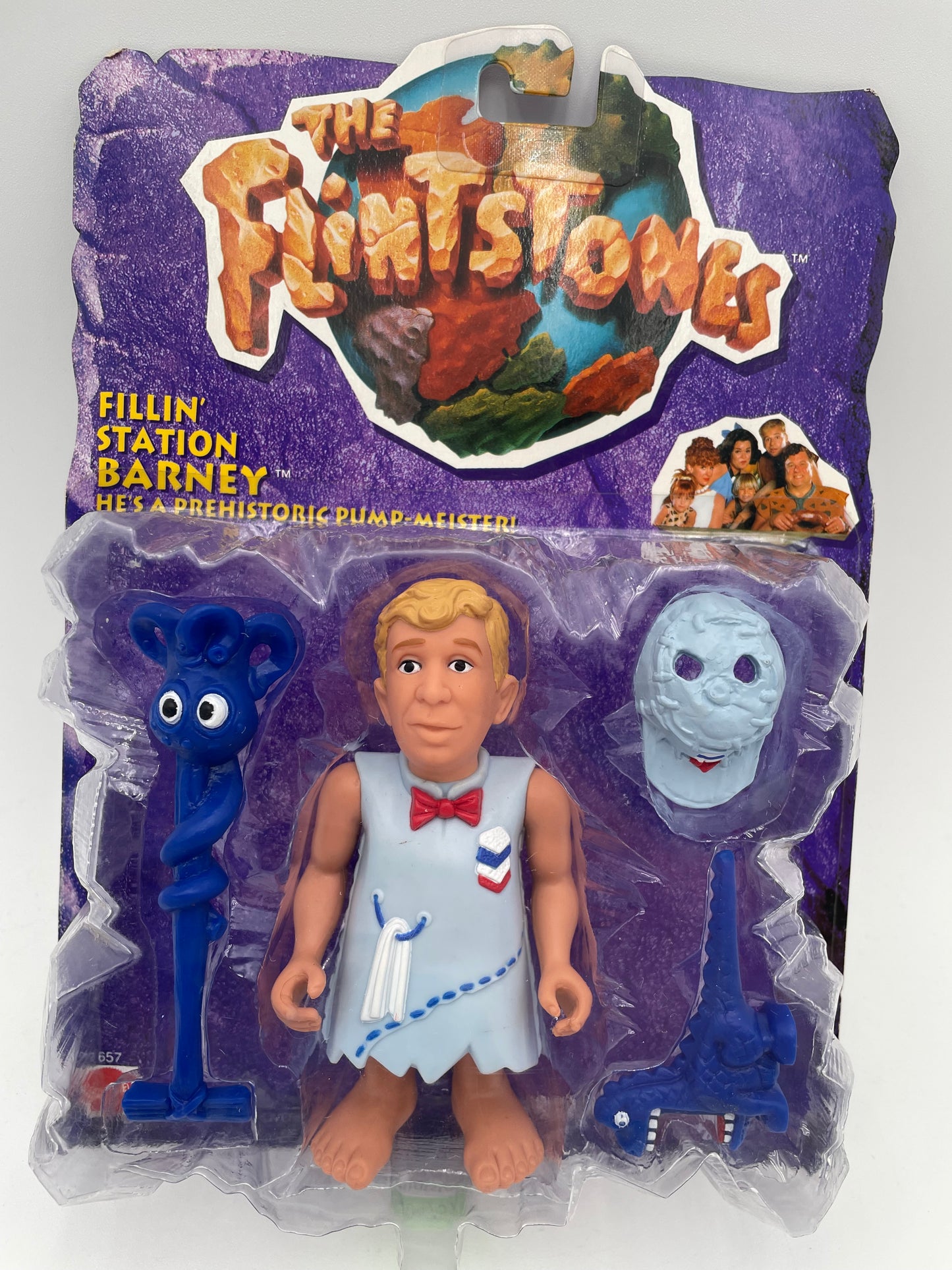 Flintstones - Figure - Fillin’ Station Barney 1993 #104757