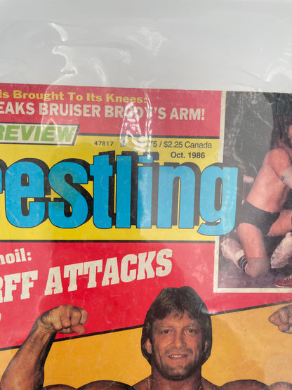 Sports Review Wrestling - WWF Turmoil - October 1986 #101620