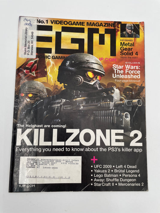 Magazine - Electronic Gaming Monthly #231 Aug 2008 #103784