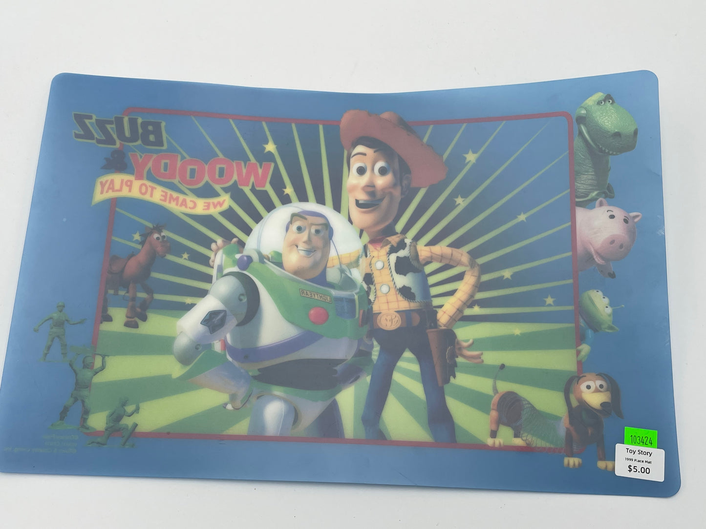 Toy Story - Placemat 1999 #103424