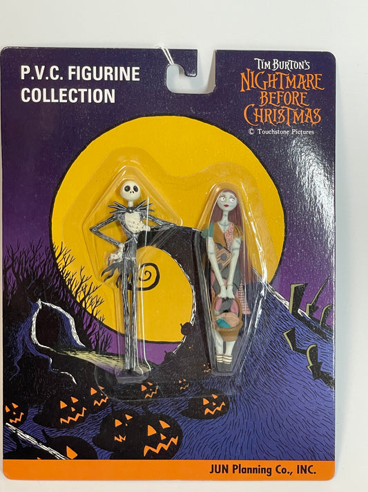 Nightmare Before Christmas - PVC Figures - Jack & Sally 1998 #103555