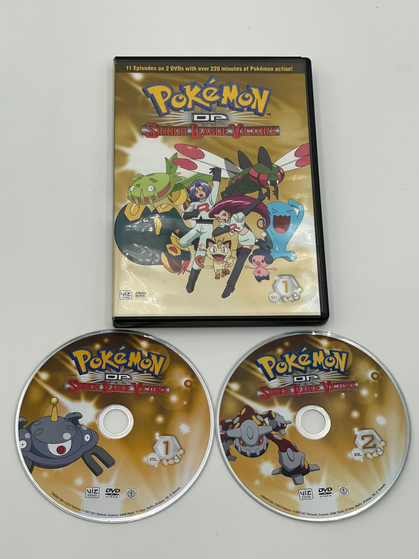 Pokémon - DVD - OP Sinnoh League Victors 2012 #104157