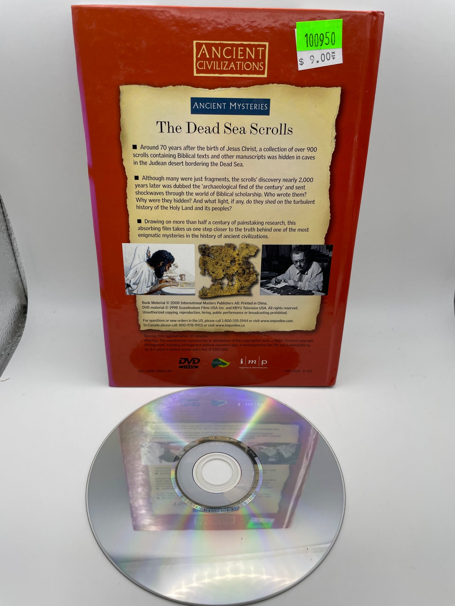 DVD - Ancient Mysteries - Dead Sea Scrolls? Ancient Civilizations? #100950