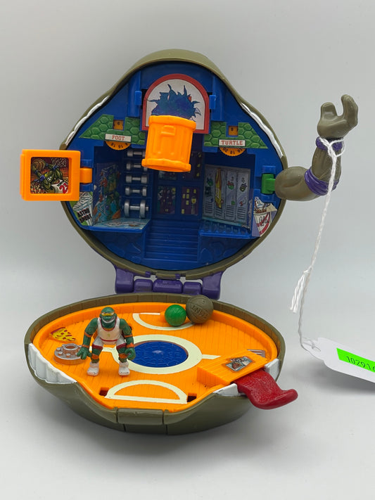 TMNT - Mini Popup Playset - Basketball 1994 #102916