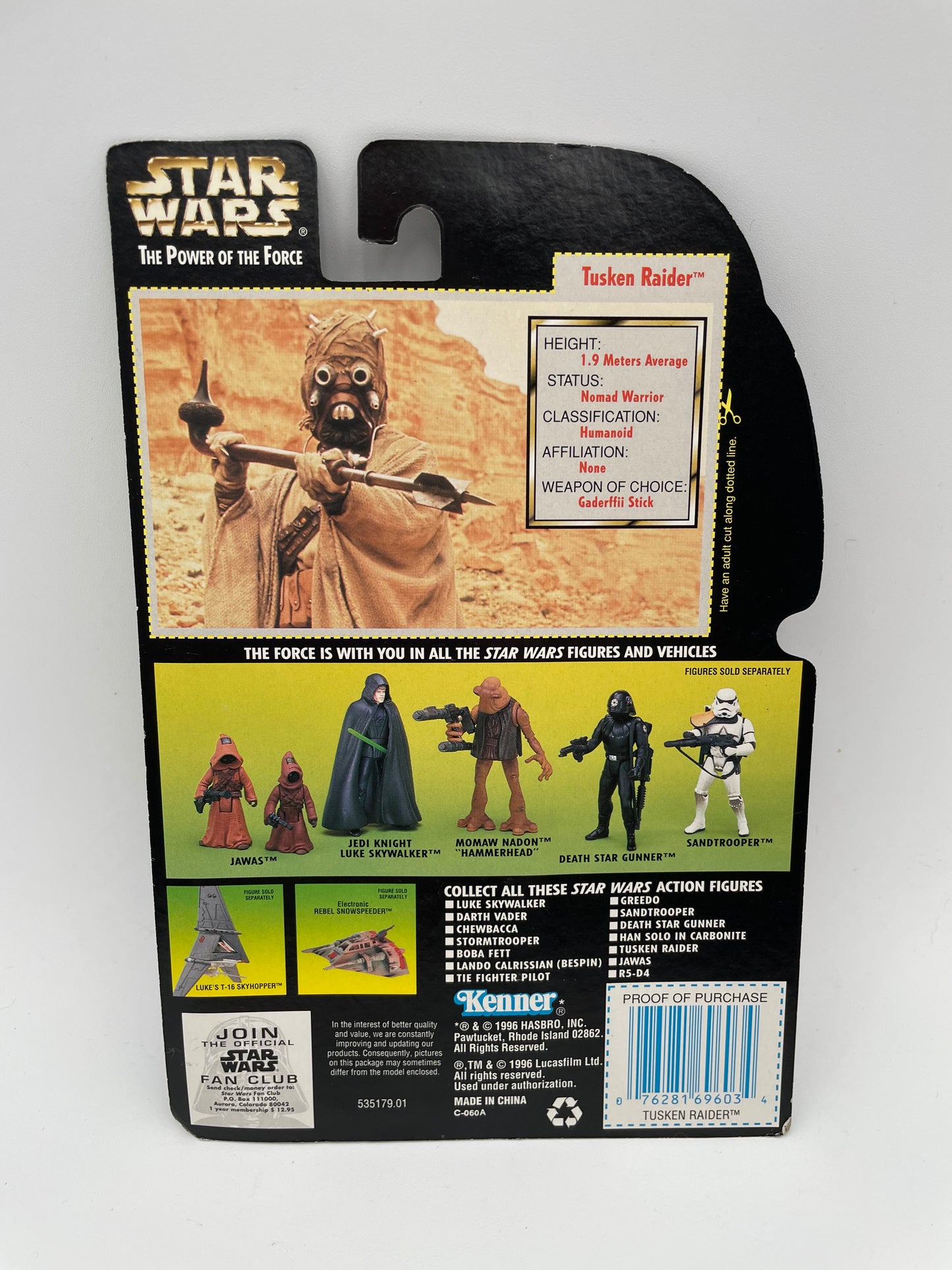 Star Wars - Powers of the Force - Tusken Raider 1996 #103832