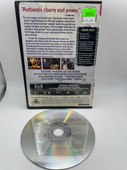 DVD - Alice’s Restaurant #100963