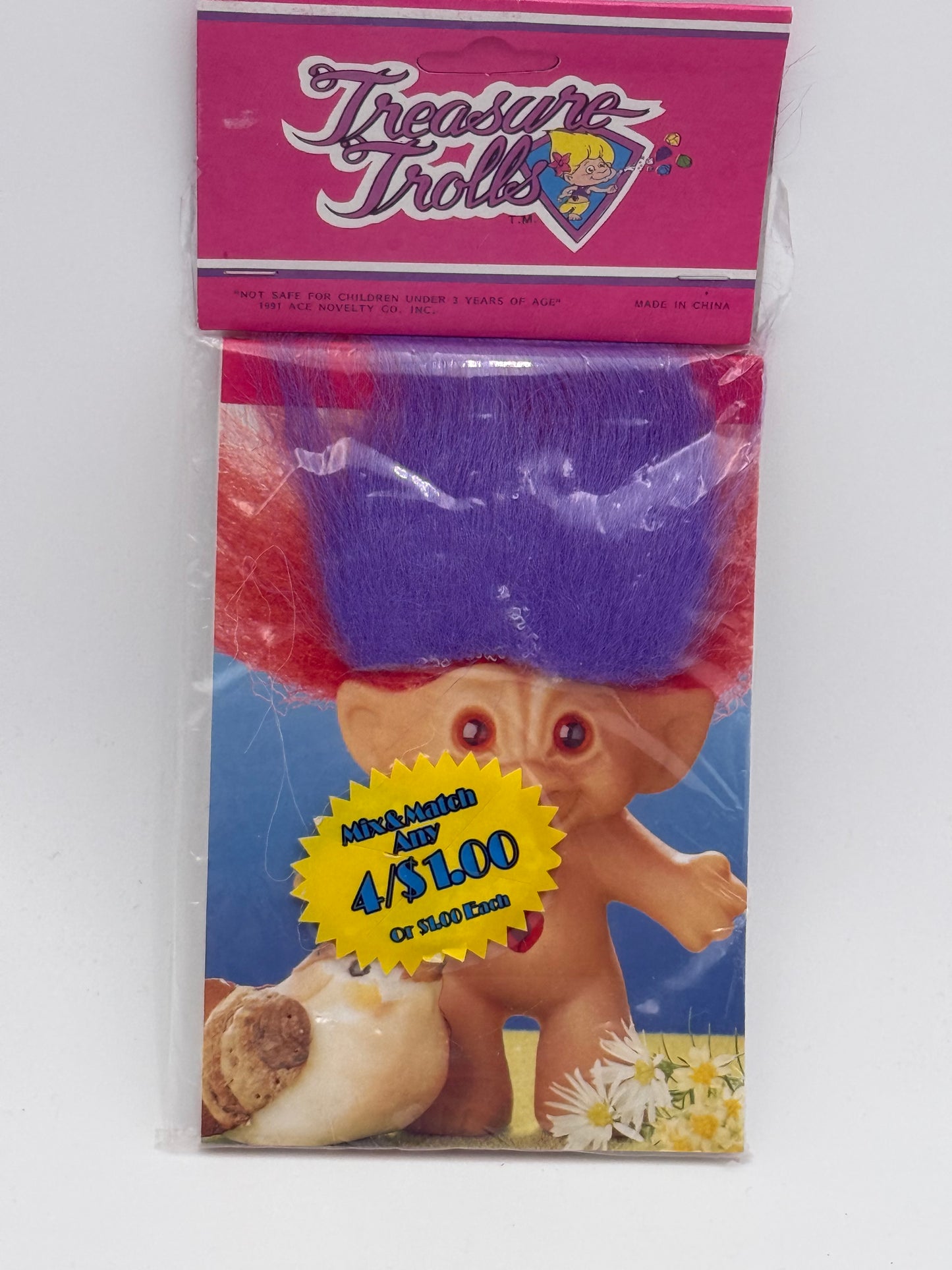 Trolls - Treasure Trolls Note Pad 1991 #104925