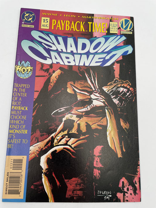 DC Comics - Shadow Cabinet #15 August 1995 #102300