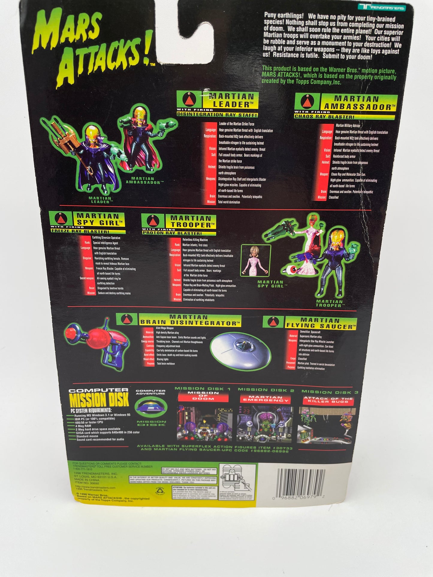 Mars Attacks! - Martian Ambassador 1996 #104742