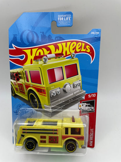 Hot Wheels - HW Rescue - #246 9/10 Fire Eater 2021 #103278