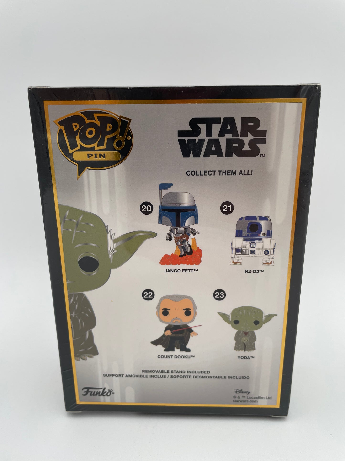 Star Wars - Funko - Pop Pin 23 - Yoda 2021  #102684