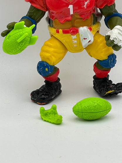 TMNT - TD Tossing Leonardo w/ accessories 1991 #102653