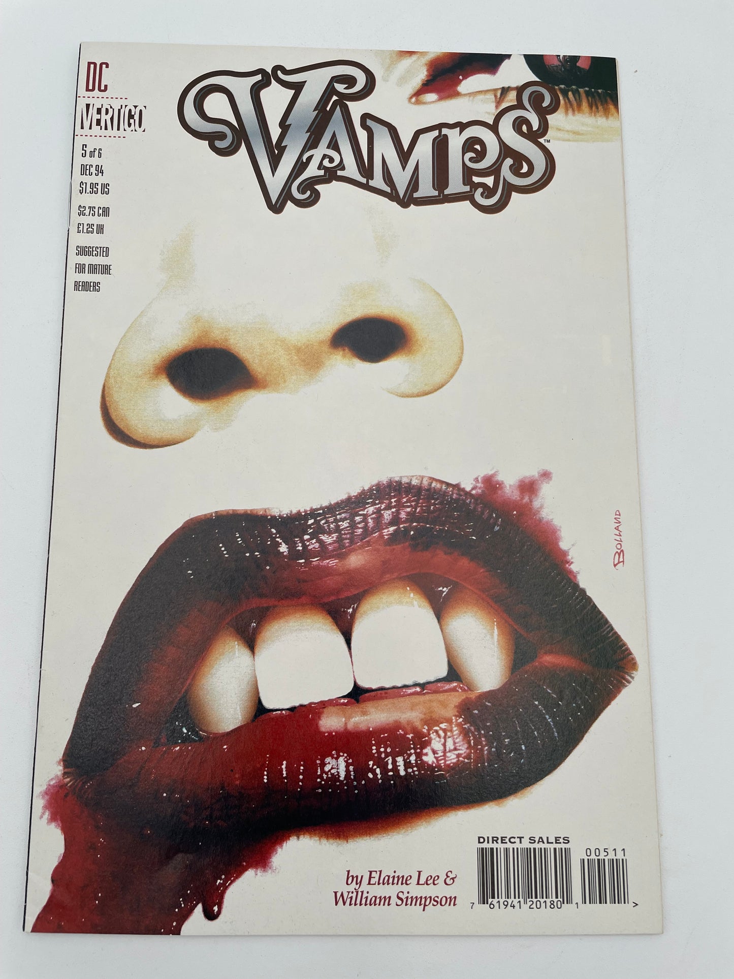 DC Comics - Vamps - 5 of 6 December 1994 #102326