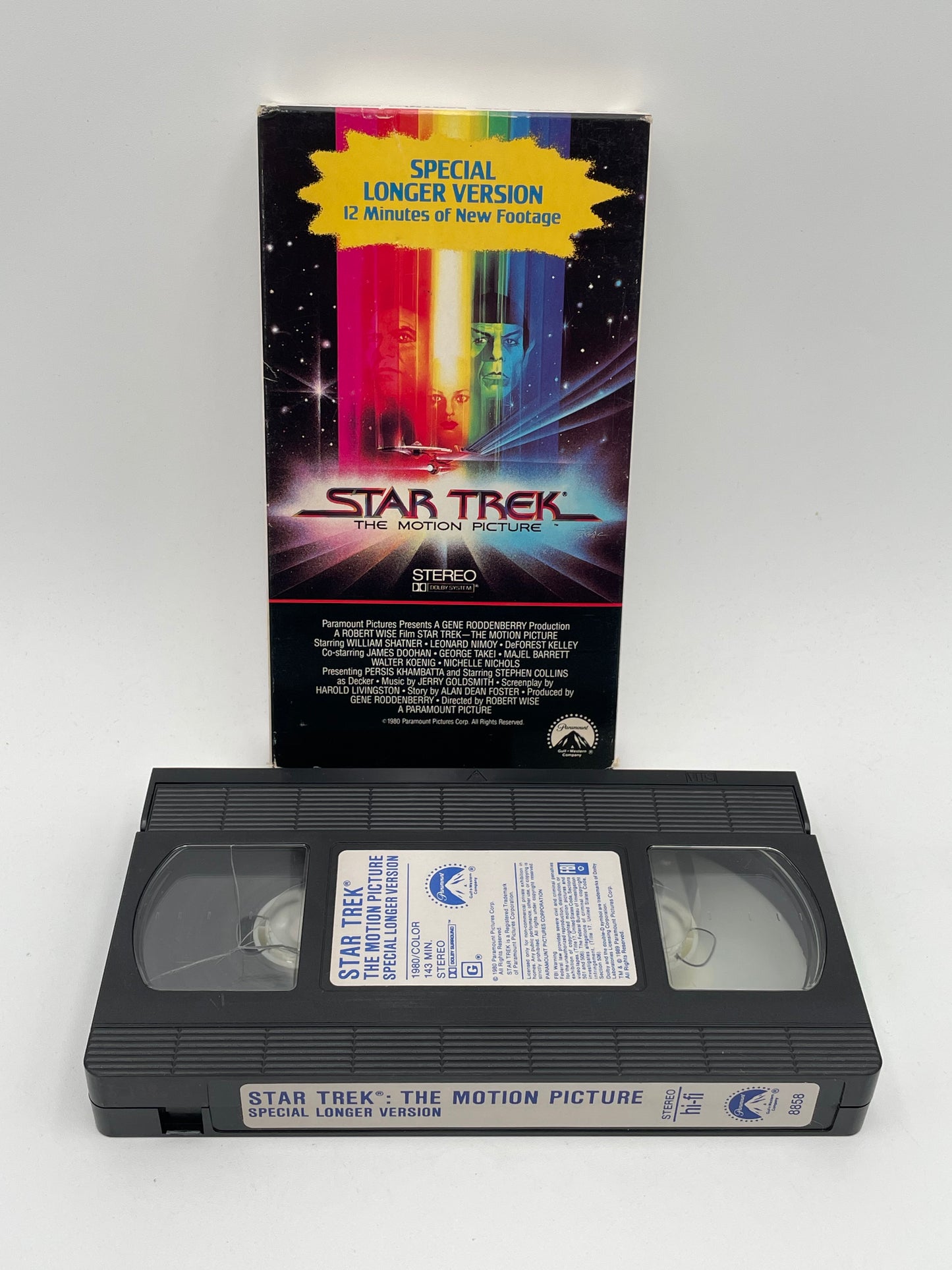 Star Trek - VHS - Star Trek The Motion Picture 1989 #104523