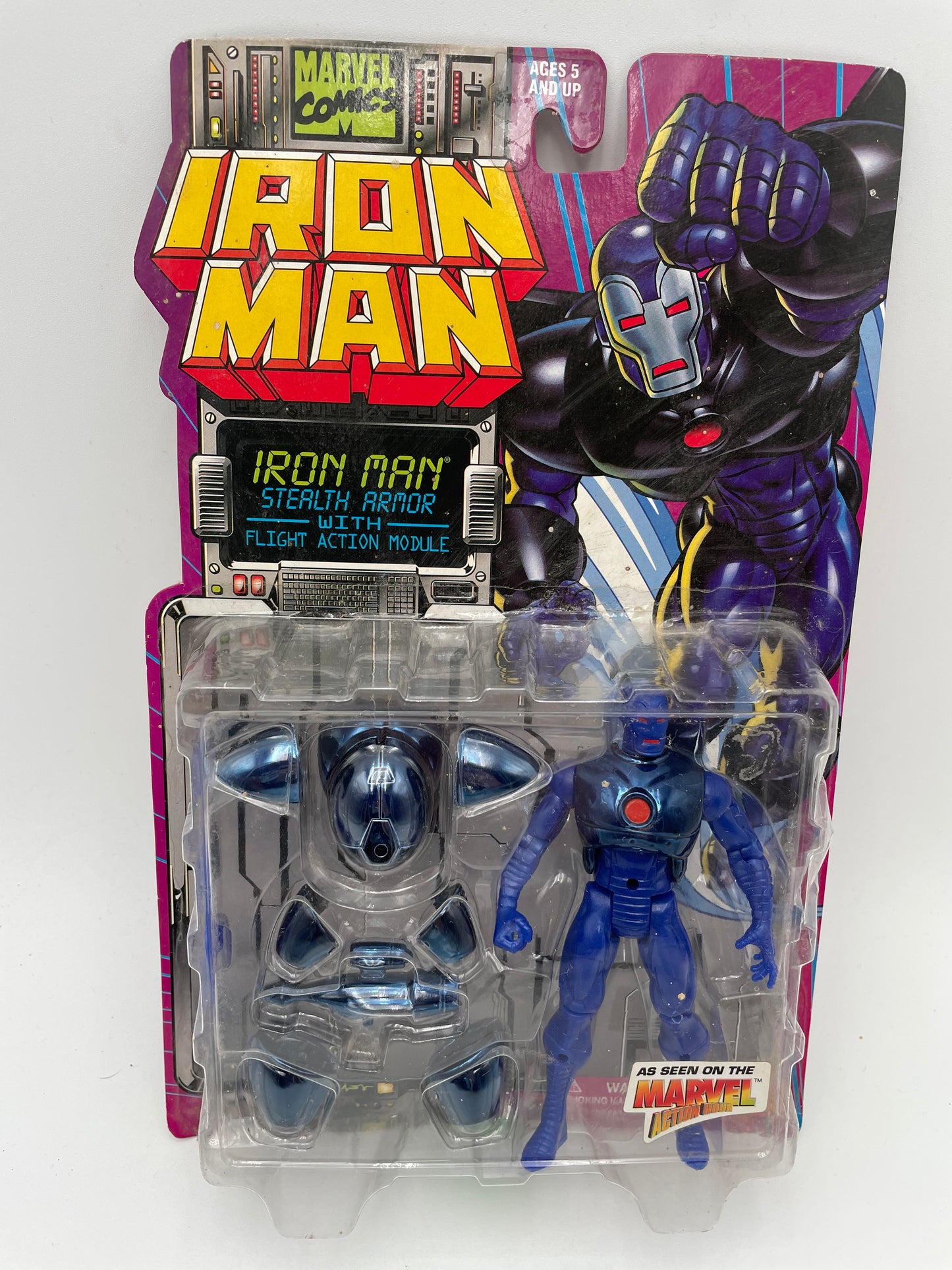 Marvel - Iron Man w/ Stealth Armor 1995 #103524