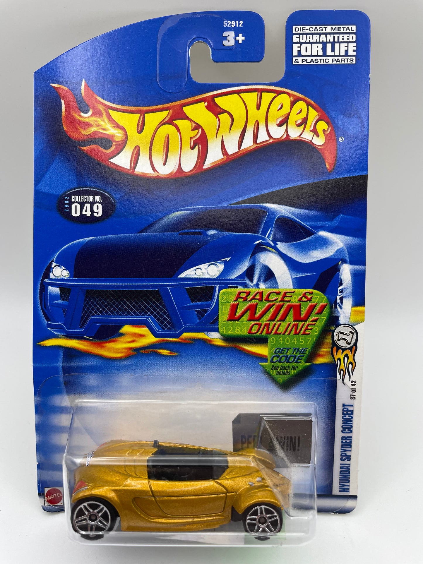 Hot Wheels - Hyundai Spider Concept #049 - 2001 #101965