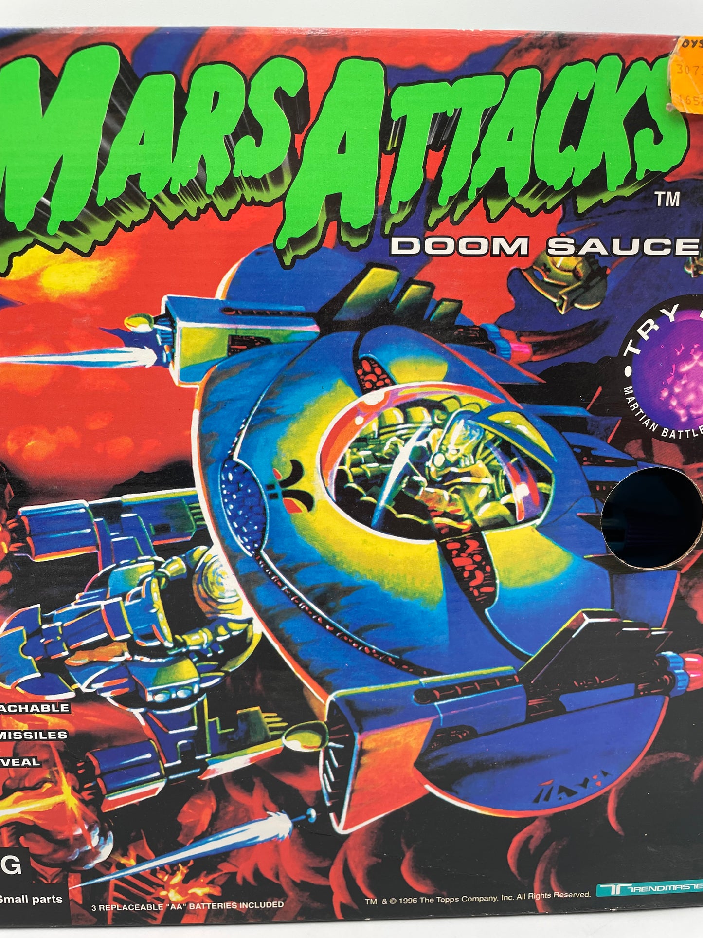 Mars Attacks! - Martian Doom Saucer 1996 #104737