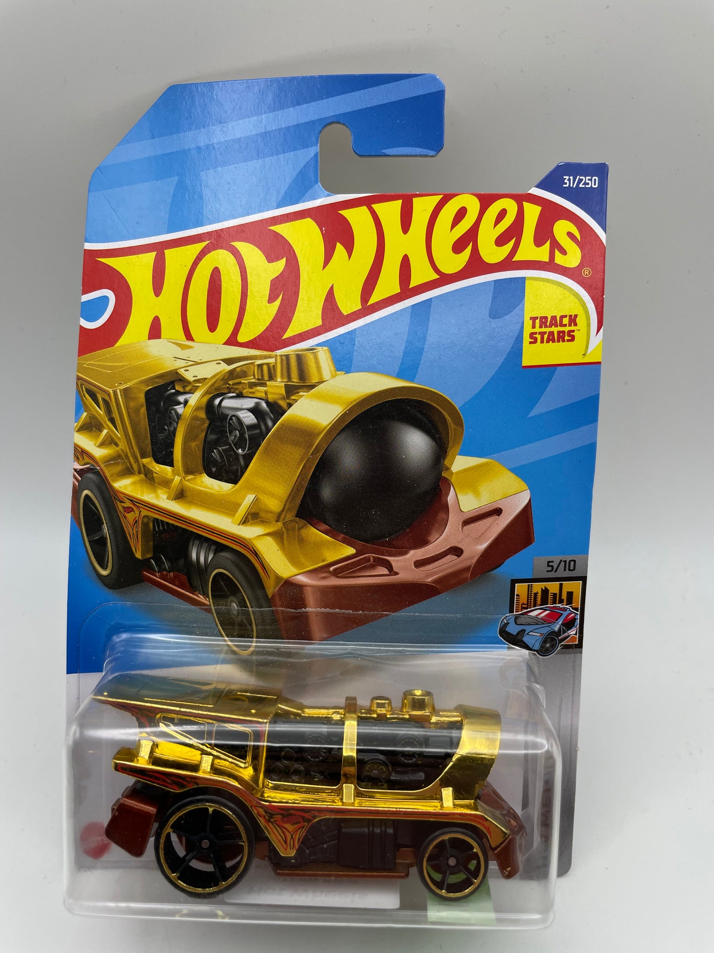 Hot Wheels - HW Metro - #31 5/10 Loco Motorin Gold 2021 #103285