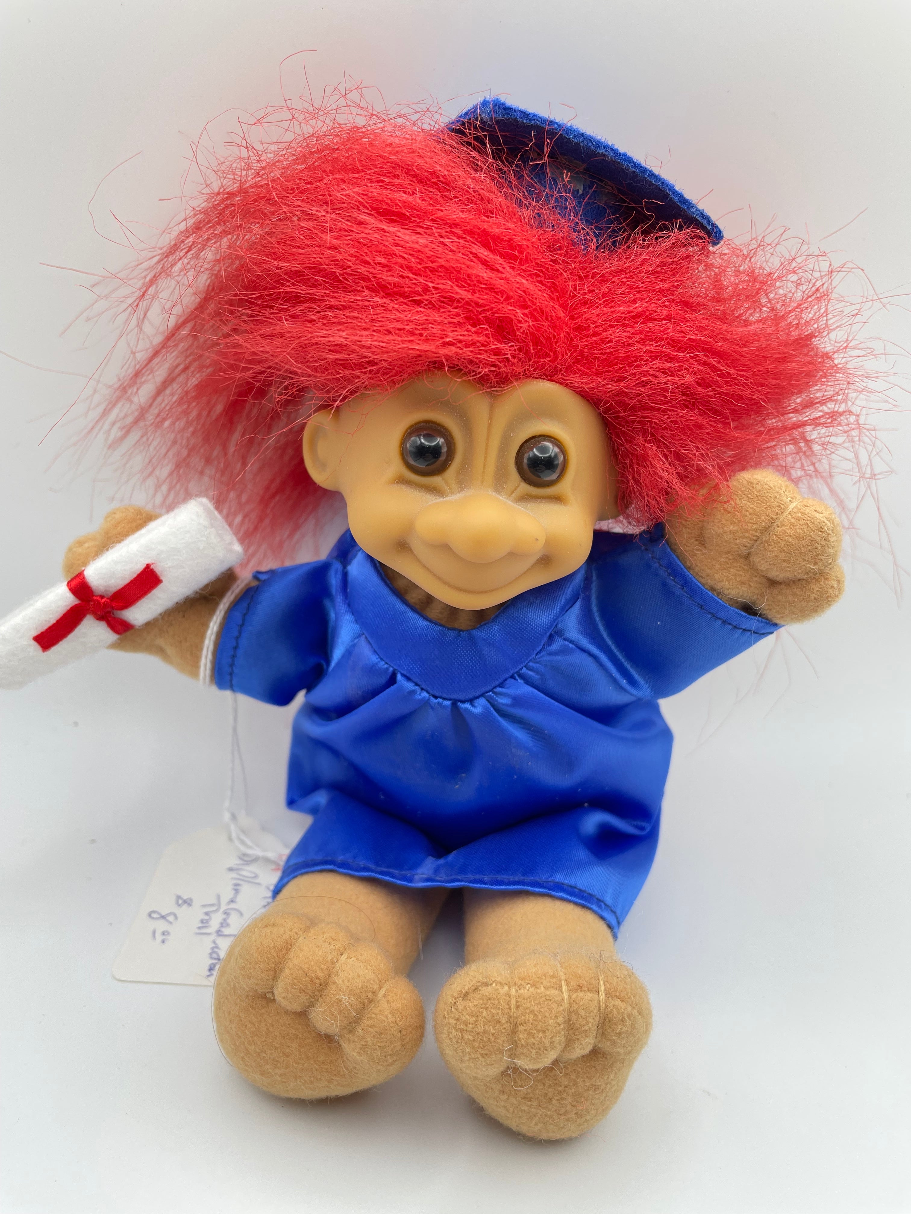 Trolls Soft Plush Graduation Red Hair 101106 Bird n Squirrel