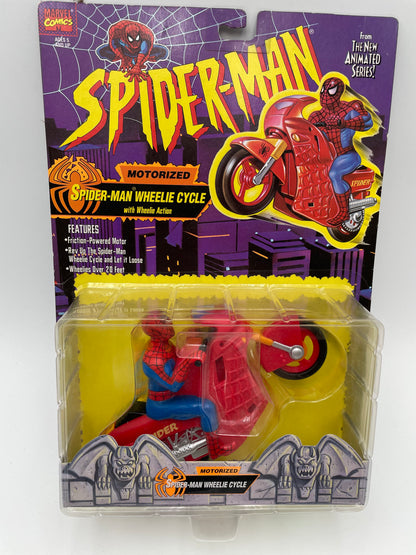 Marvel - Amazing Spider-Man - Motorized Wheelie Cycle 1995 #103527