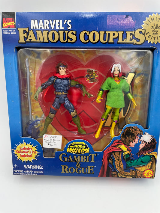 Marvel’s Famous Couples - Gambit & Rogue 1997 #100325