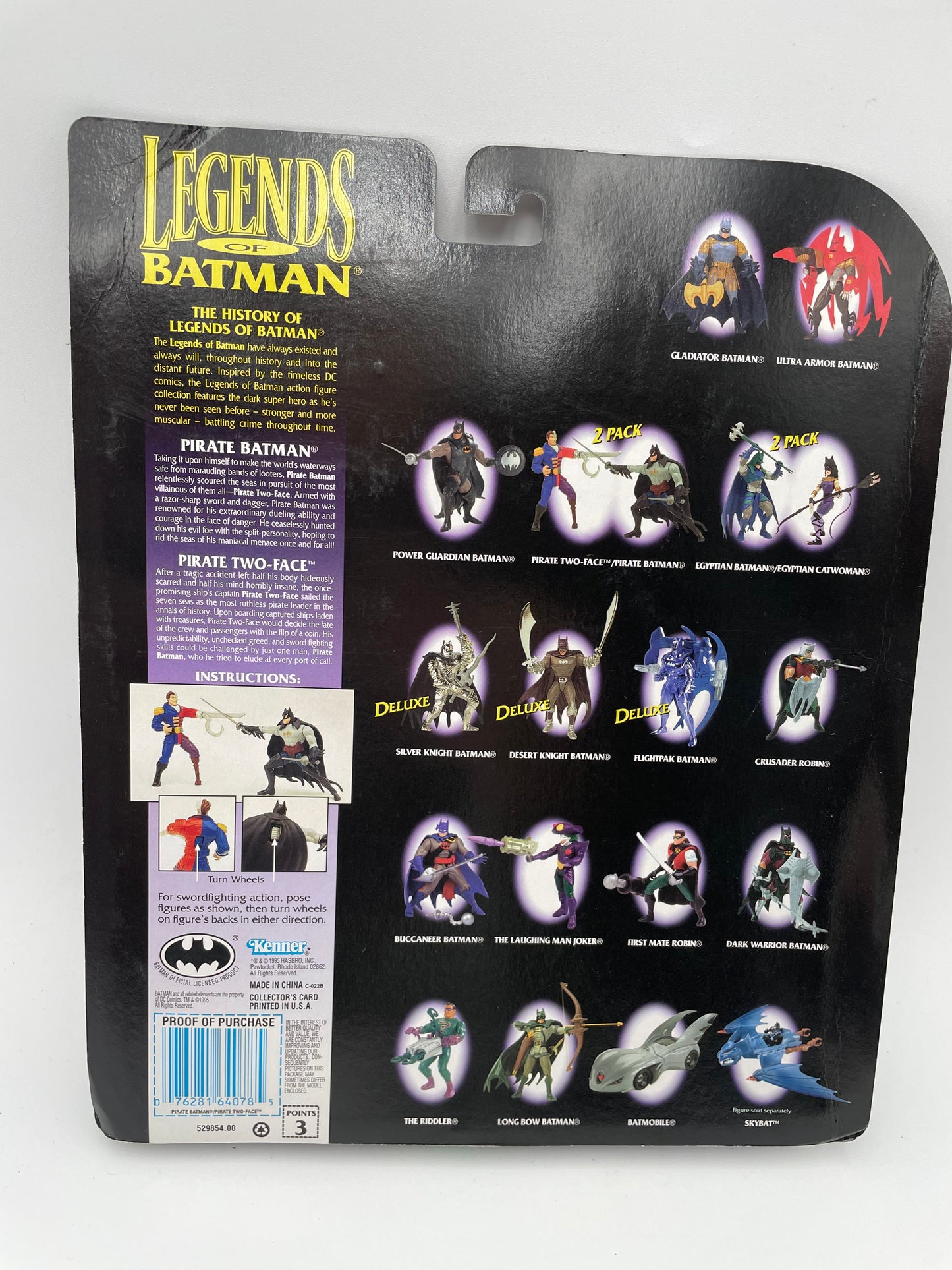 DC - Legends of Batman - Pirate Batman & Two Face 1995 #103537