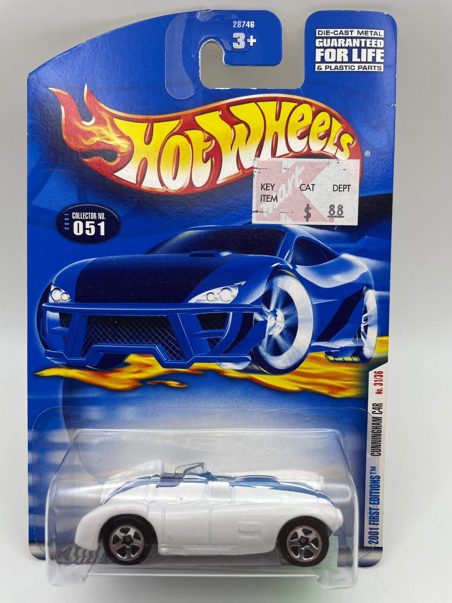 Hot Wheels - Cunningham C4R #051 - 2000 #101968