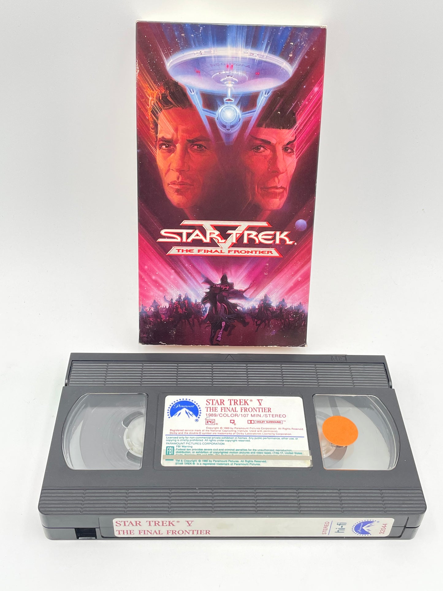 Star Trek - VHS - Star Trek V The Final Frontier 1989 #104524