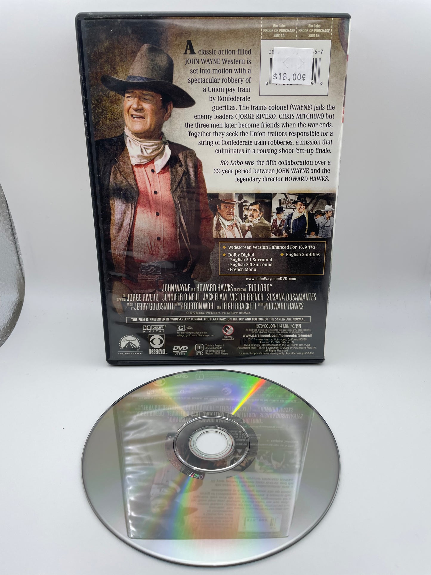 Dvd - Rio Lobo 2005 #100632