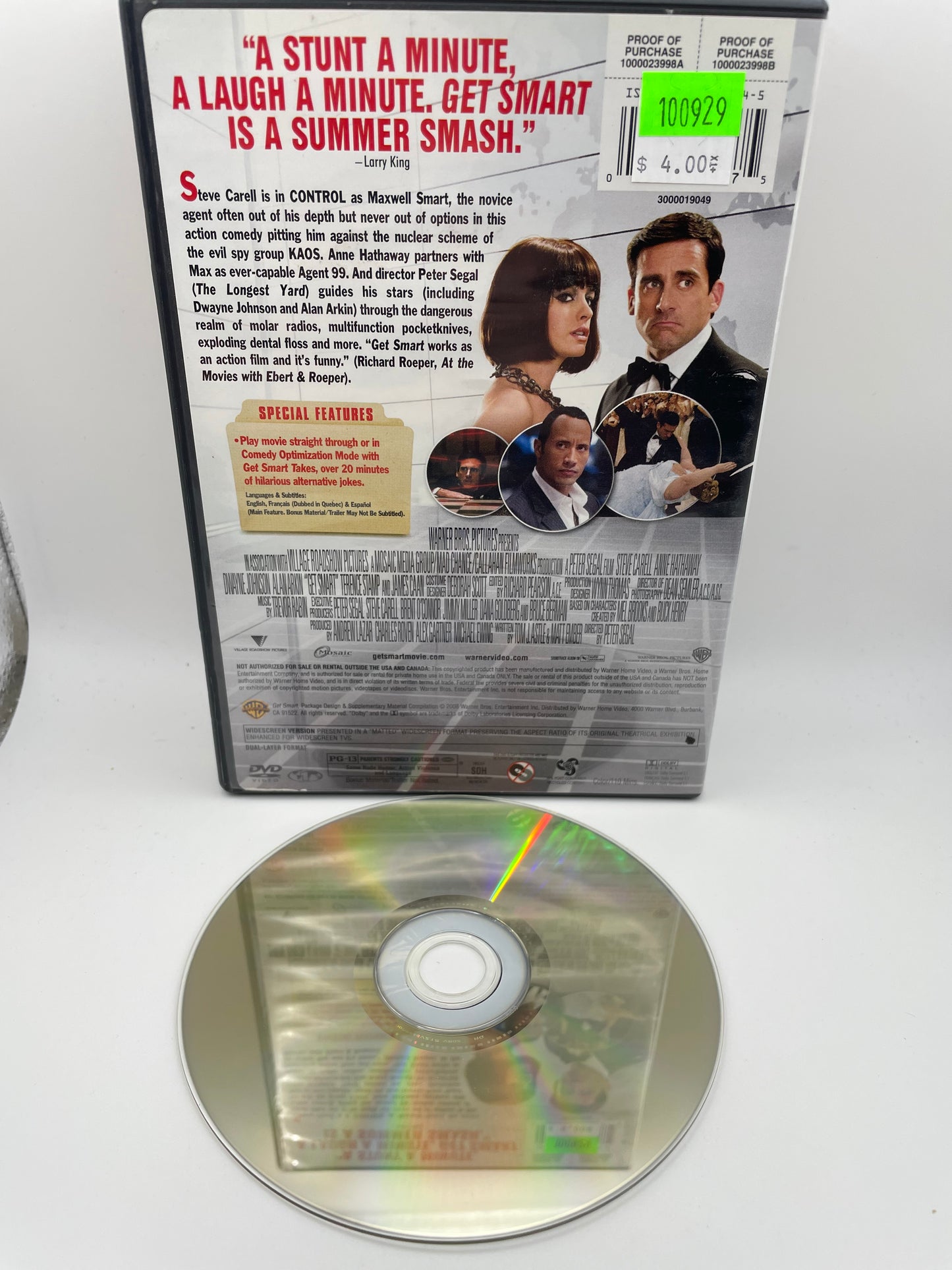 DVD - Get Smart 2008 #100929