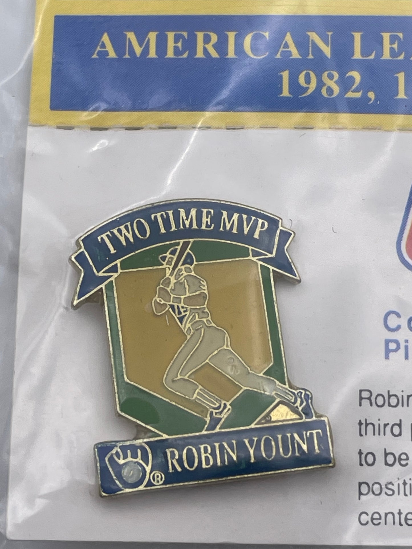 Commemorative Pin Collection - #2 Robin Yount #101874