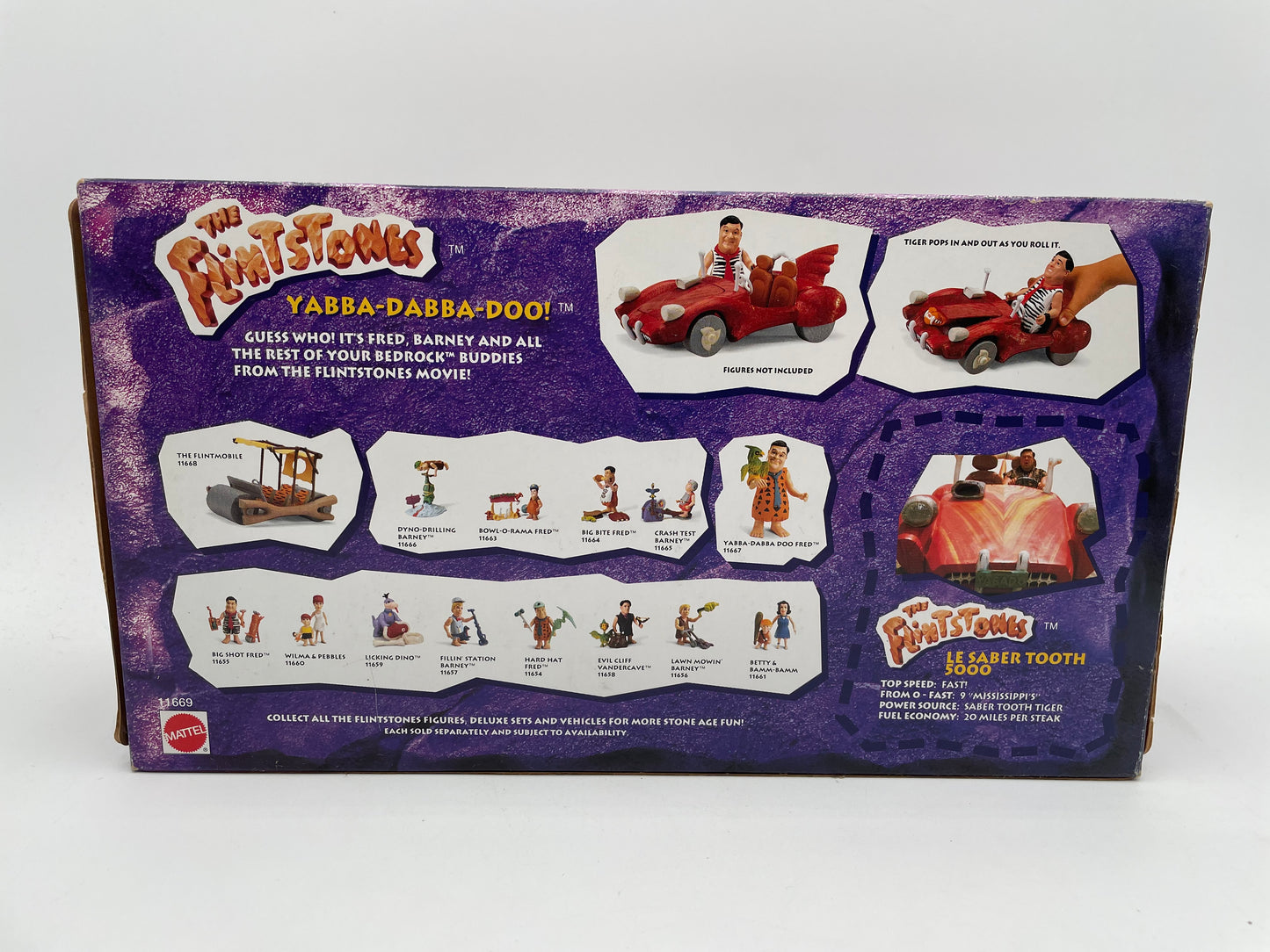 Flintstones - Le Saber Tooth 5000 Car 1993 #104749