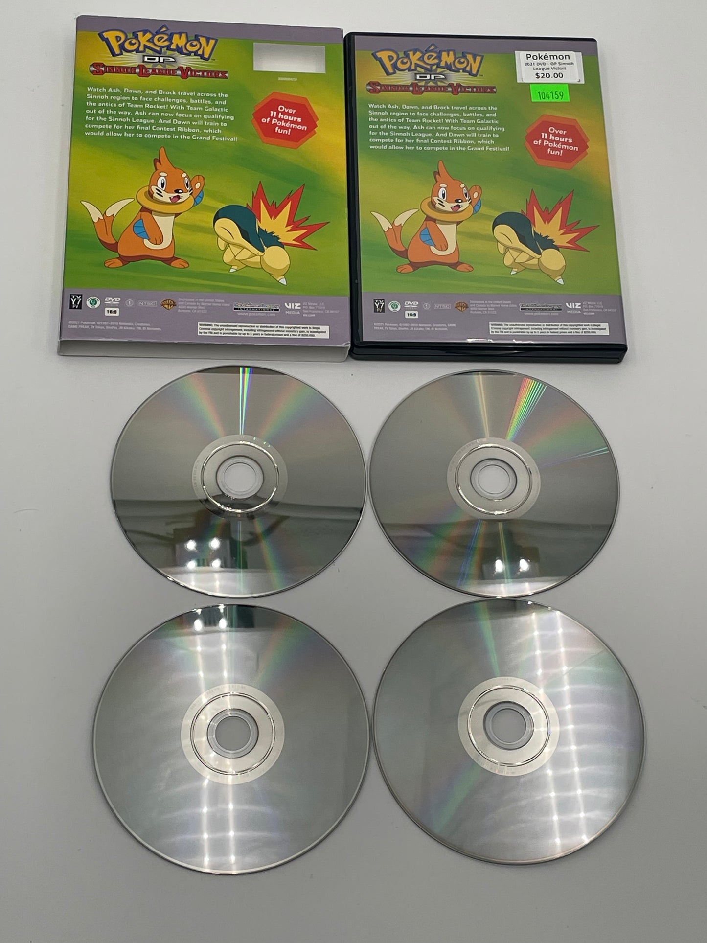 Pokémon - DVD - OP Sinnoh League Victors 2021 #104159