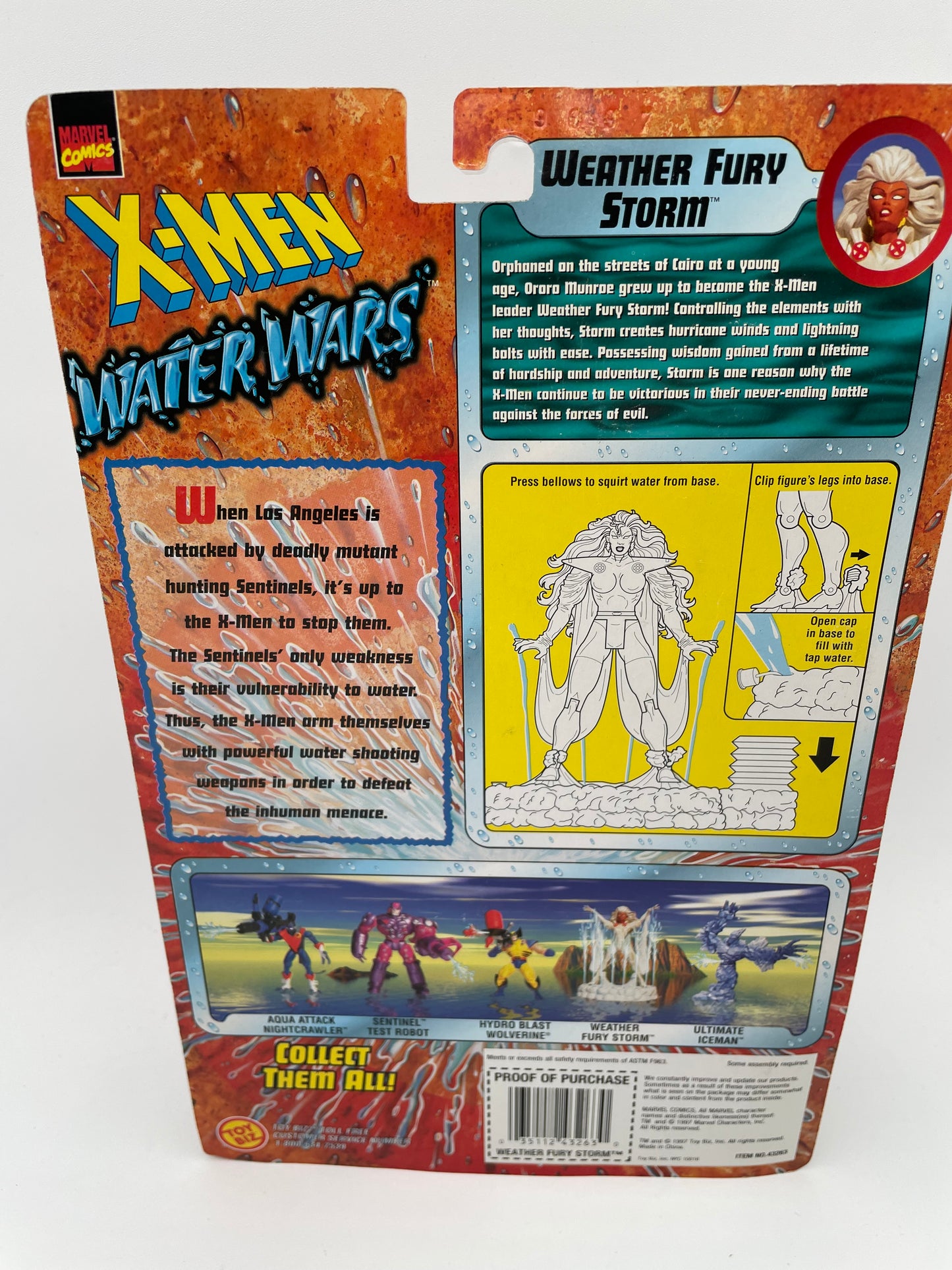 Marvel - X-men - Water Wars - Weather Fury Storm 1997 #103500