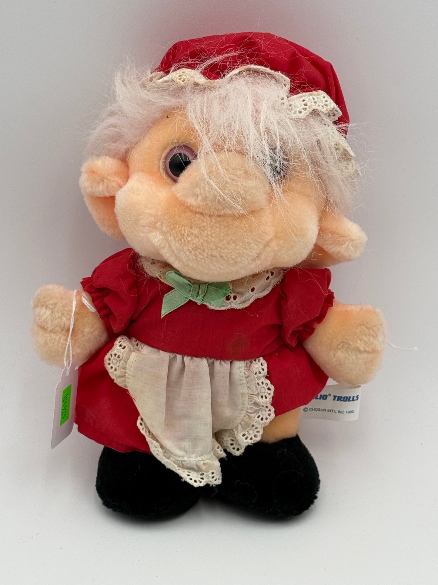 Trolls - Mrs Santa Claus Trollope Plush 1992 #104929