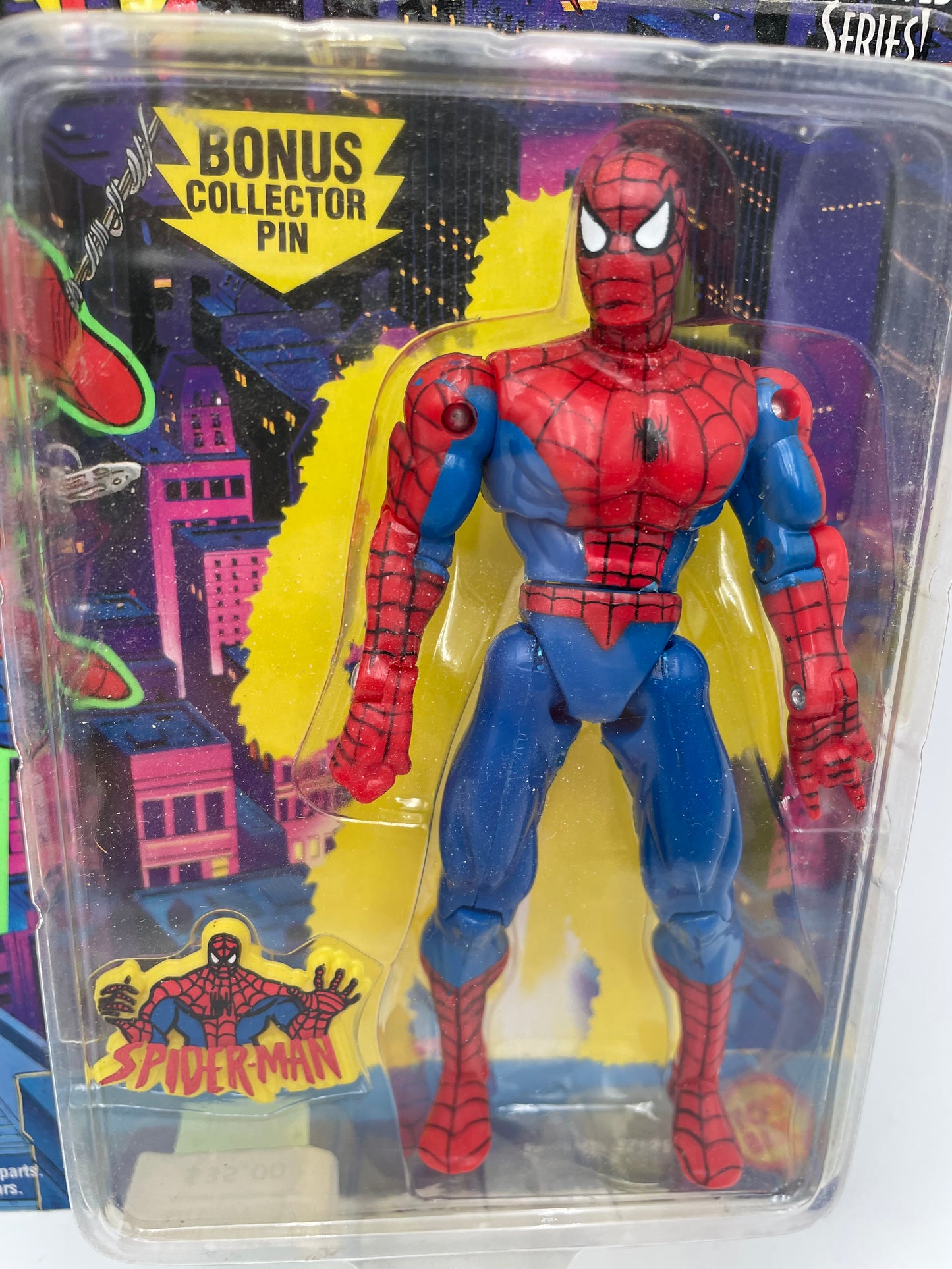 Marvel - Amazing Spider-Man - Super Posable Action Spider-Man 1994 #103529