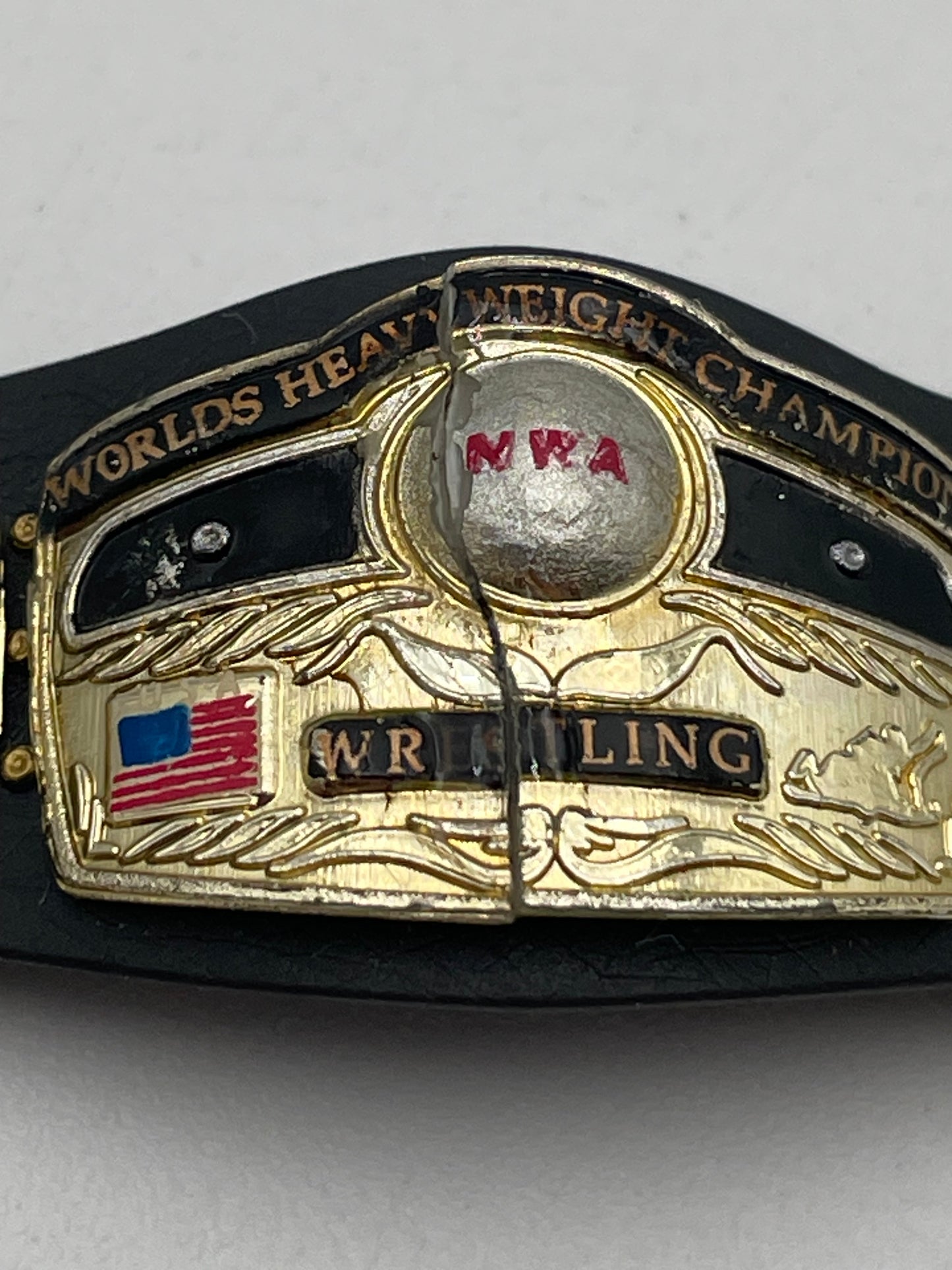 WWE - Mini WA World Championship Title Figure Belt 2005 #104026