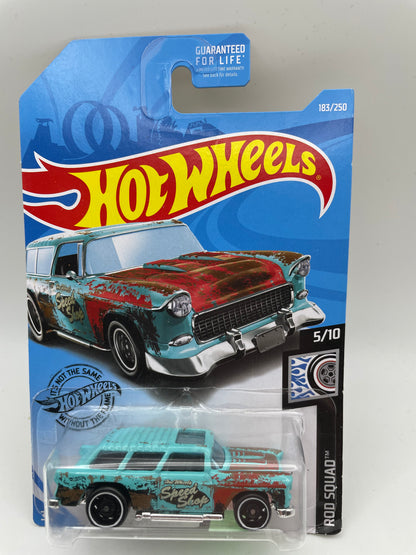 Hot Wheels - Rod Squad - #183 5/10 Classic ‘55 Nomad 2019 #103292