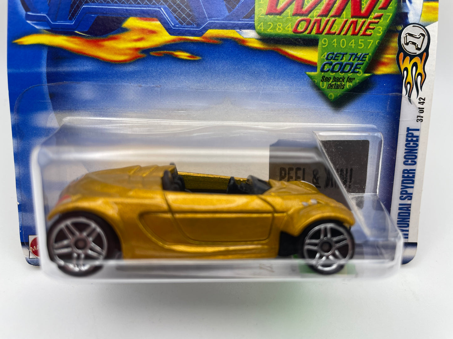 Hot Wheels - Hyundai Spider Concept #049 - 2001 #101965