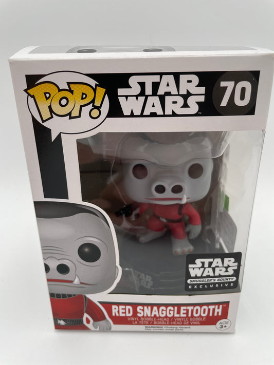 Star Wars - Funko Pop 70 - Red Snaggletooth 2016 #102727