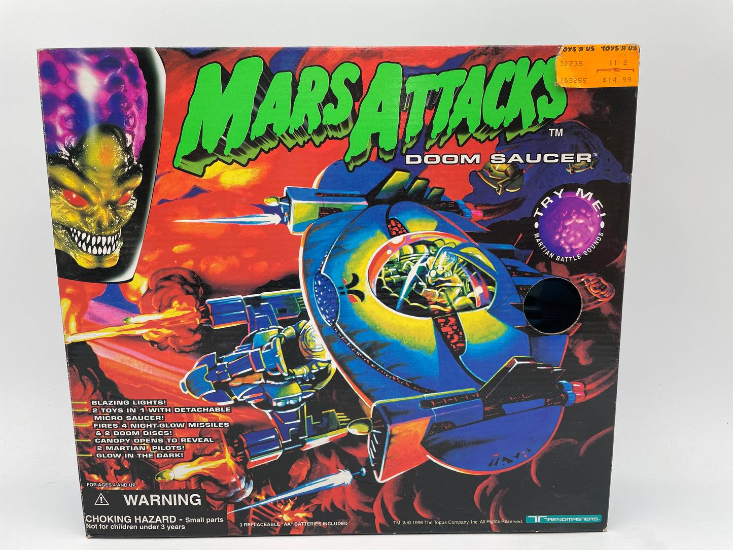 Mars Attacks! - Martian Doom Saucer 1996 #104737