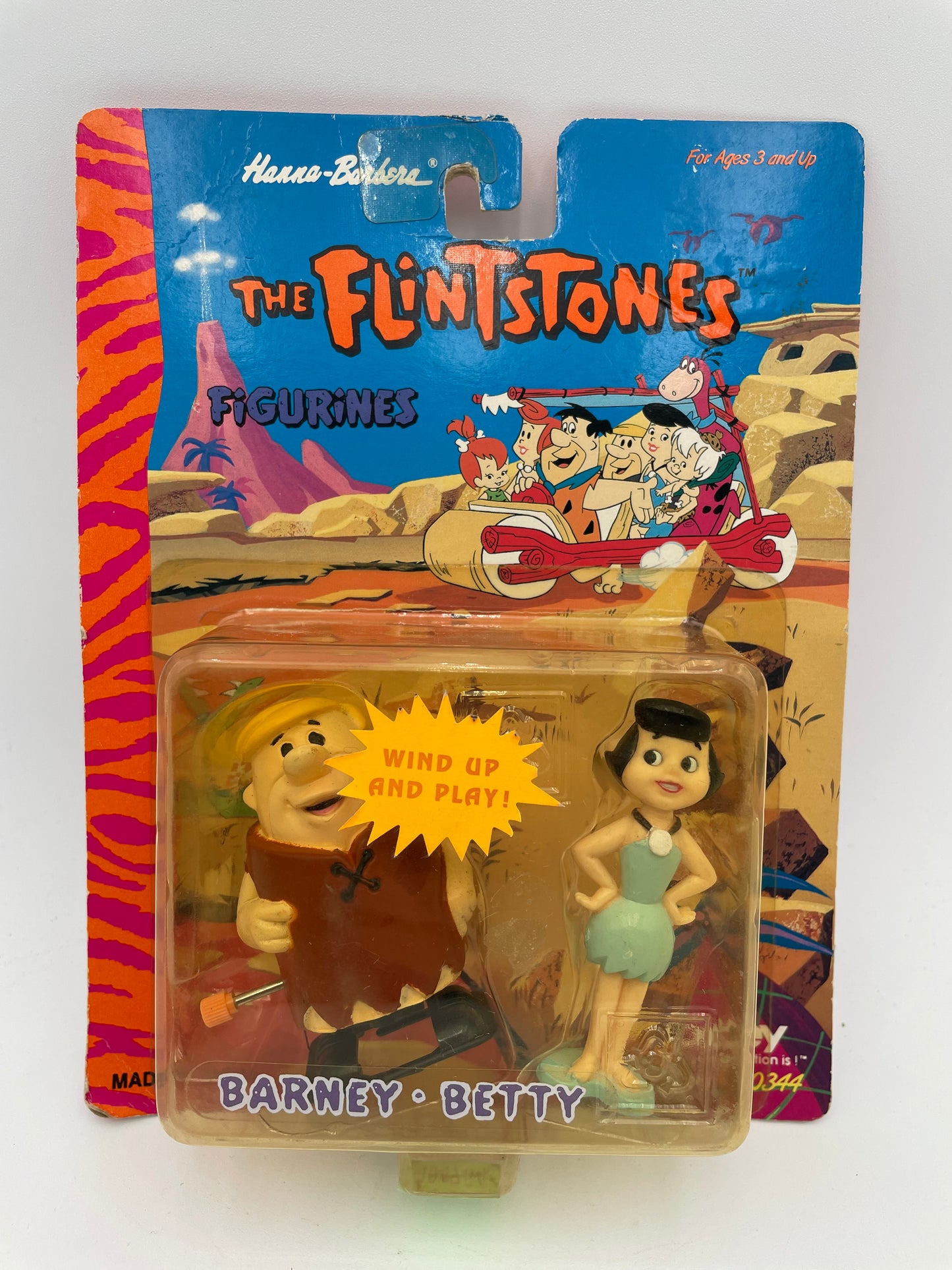 Flintstones - Wind-up - Barney & Betty 1994 #104754