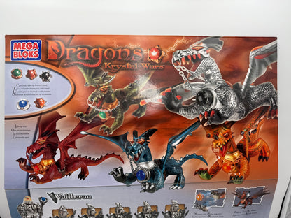 Mega Bloks - Dragons Krystal Wars - Ultimate Battle 9878 - 2003 Factory Sealed #104936