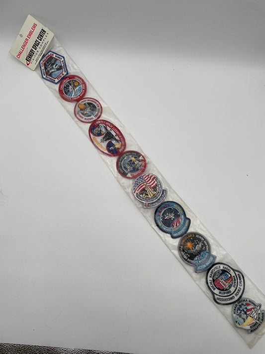 Kennedy Space Center - 10 Flights Challenger Emblem Collection 1986 #103540