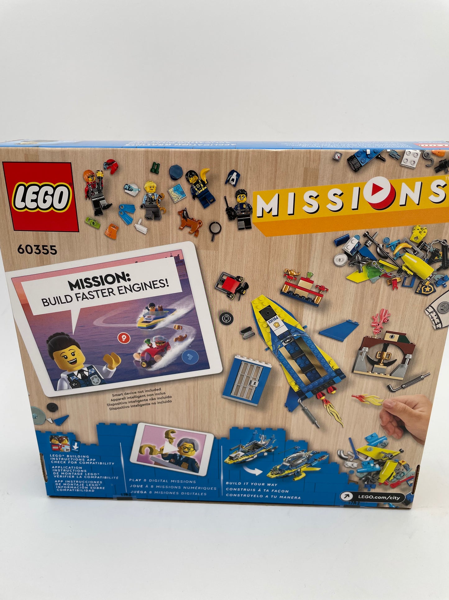 LEGO 60355 - City Missions - Water Police Detective 2022 #100378