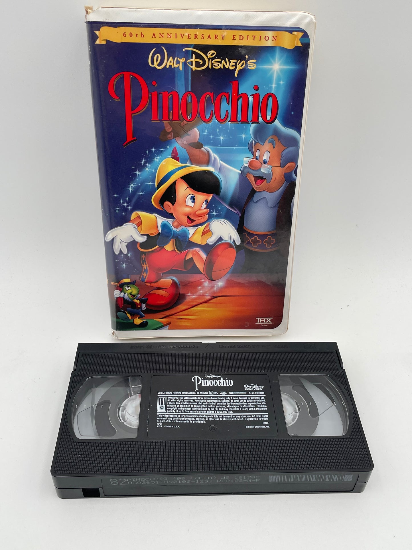 VHS - Disney - Pinocchio #104544