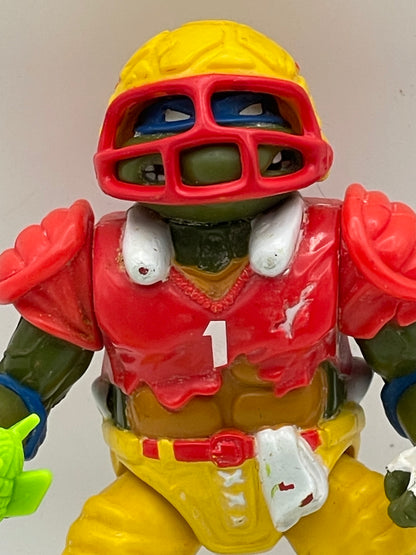 TMNT - TD Tossing Leonardo w/ accessories 1991 #102653