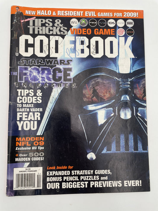 Magazine - Star Wars - Tips & Tricks Code Book - AS IS - Jan/Feb 2009 #103785