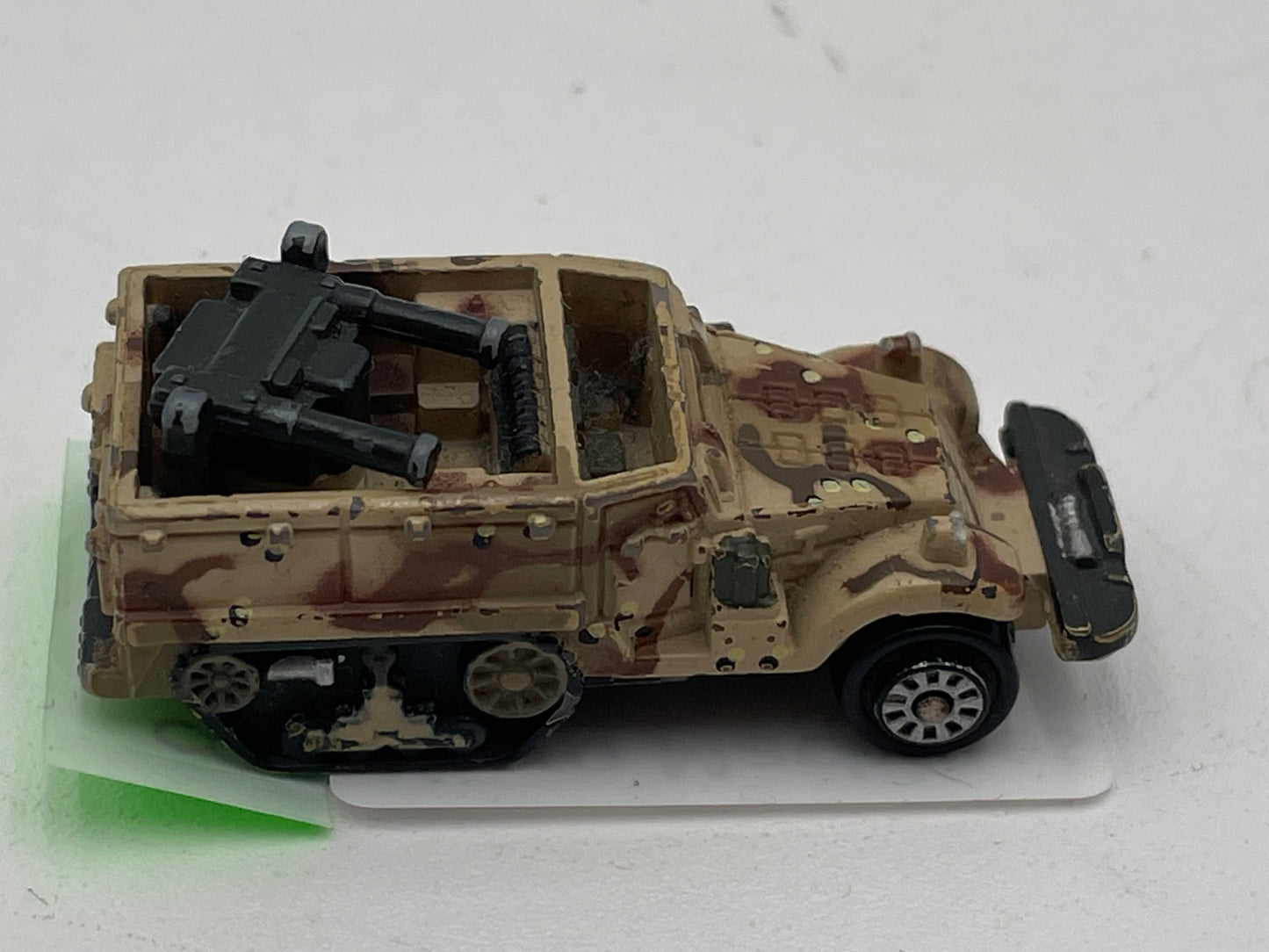 Micro Machines - Half Track Camo Gun Truck 1989 #104678