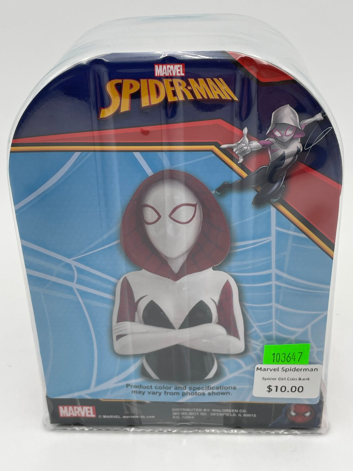 Marvel - Spiderman - Spider Girl Coin Bank #103647